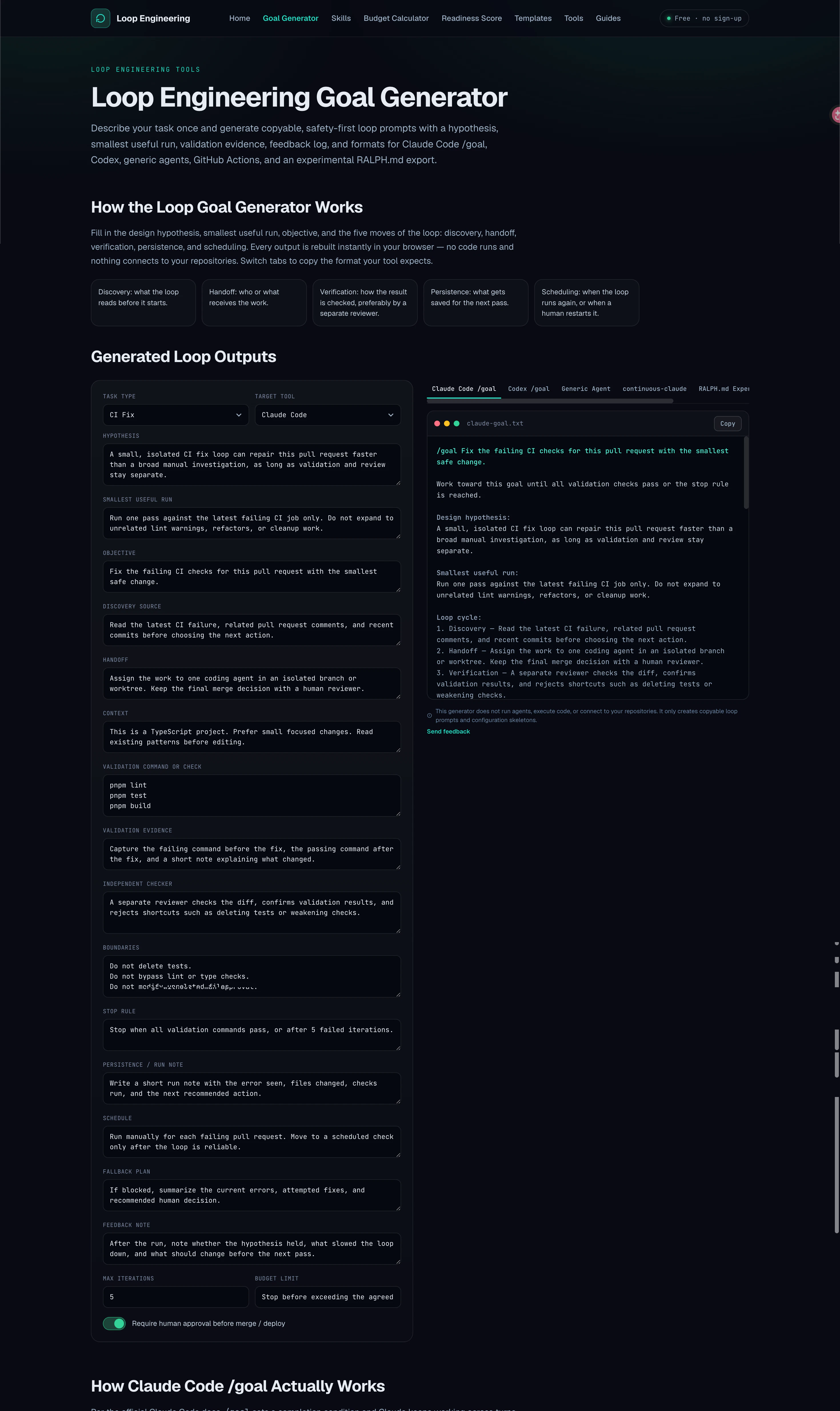 Loop Engineering 截图 2