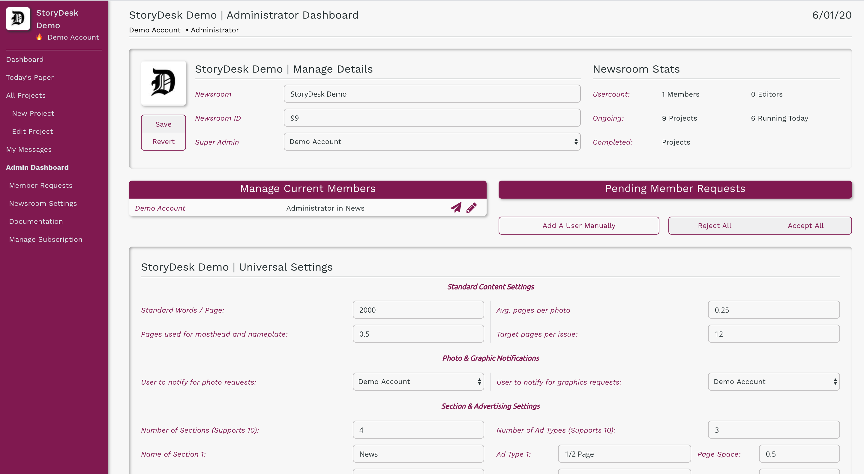 StoryDesk gallery image