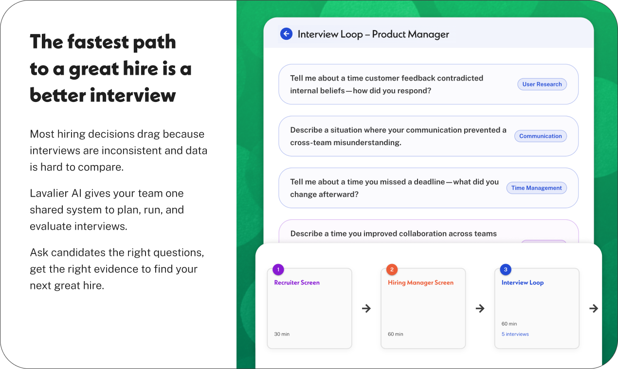 Lavalier AI - Screenshot 2 showing product features and functionality