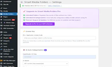SmartWP Media Folders gallery image