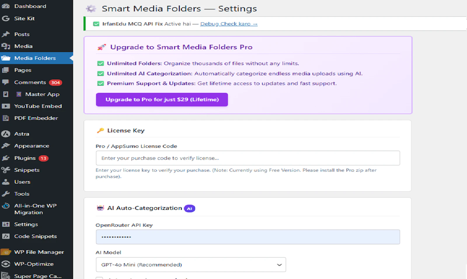 SmartWP Media Folders screenshot 3