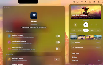 Muro : Native Live Wallpapers for macOS gallery image
