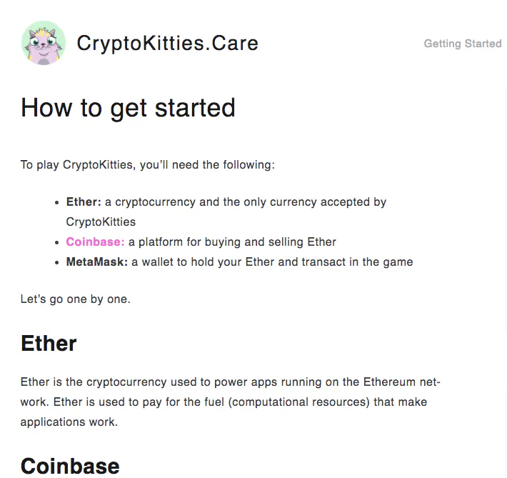 CryptoKitties.Care Image