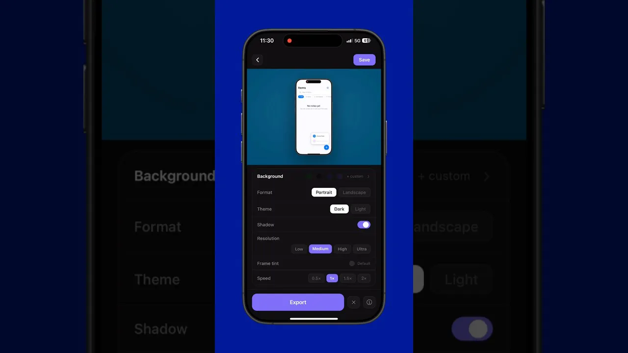 PhoneFrame: Phone Mockup Video gallery image
