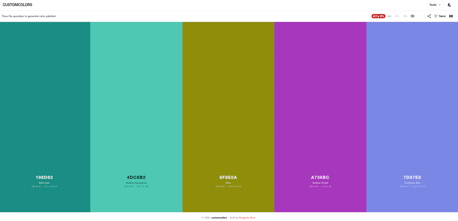 Custom Colors screenshot 3