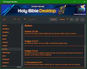 Holy Bible Desktop Lite 0.12 for Windows gallery image