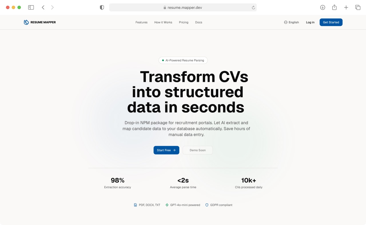 Resume Mapper gallery image