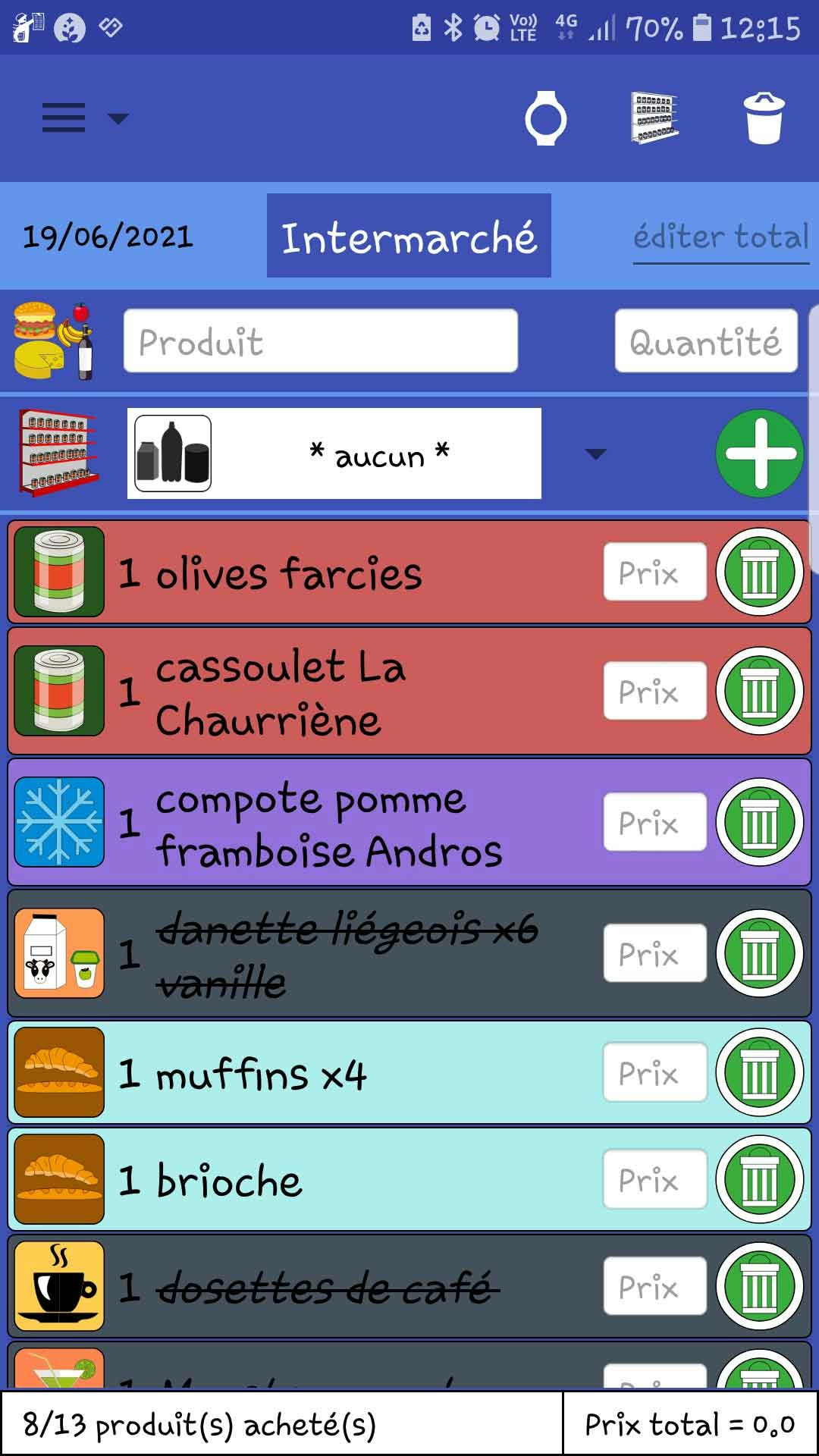 Mira de la lista de compras media 1