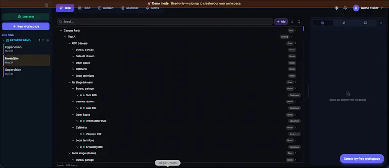 SensIa screenshot 2