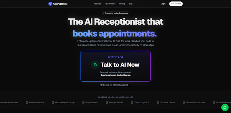 CallAgent AI screenshot 1