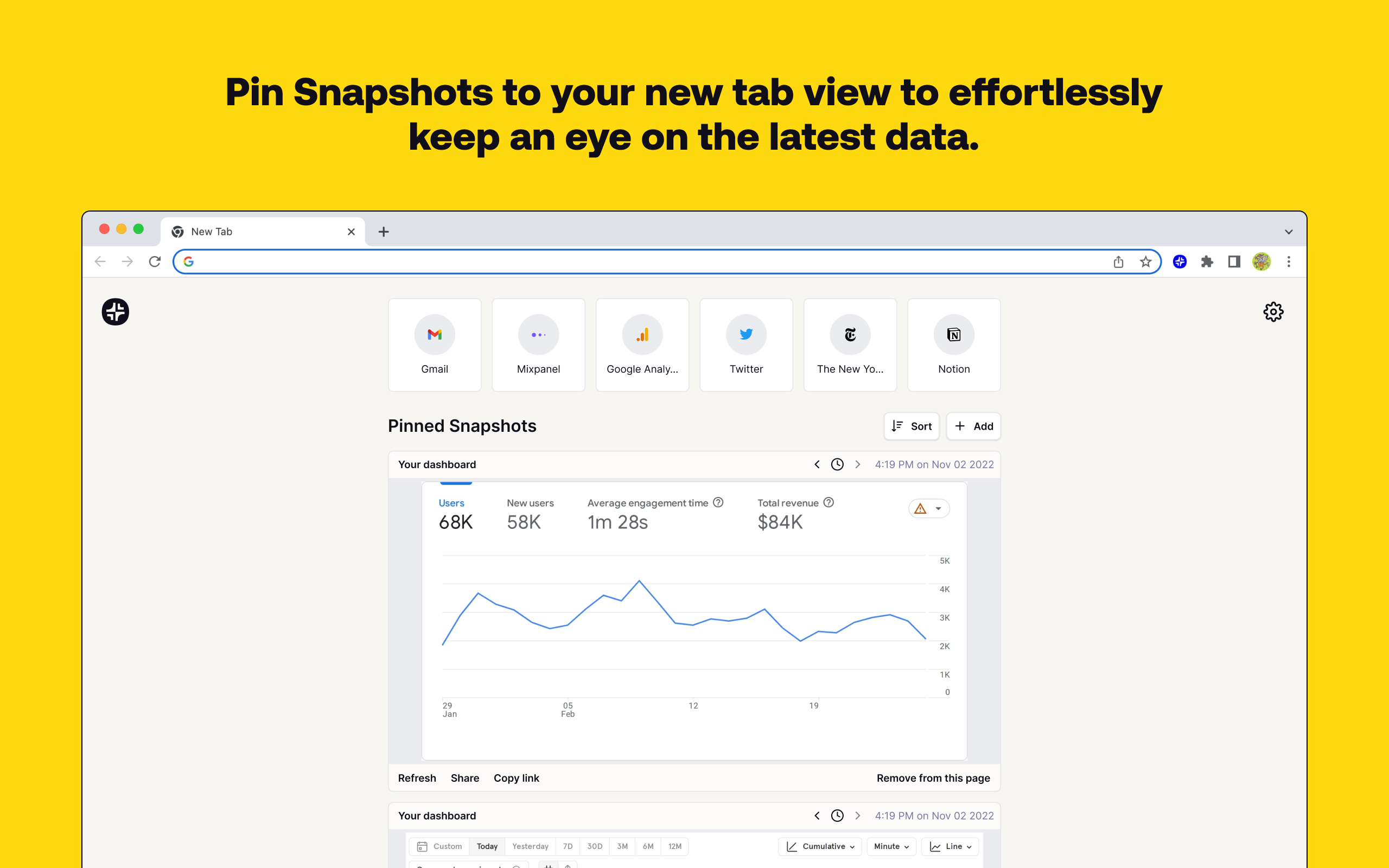 Plus New Tab gallery image