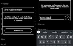 minimalist phone: creating folders media 3