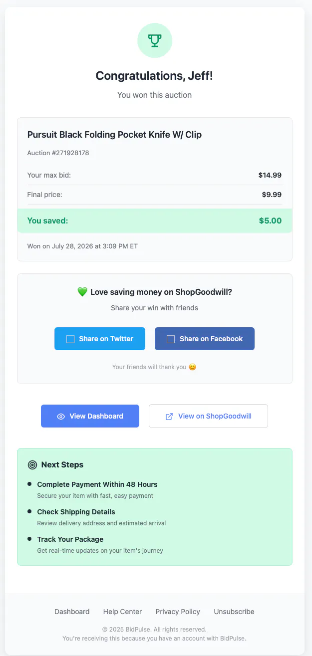 BidPulse screenshot 6