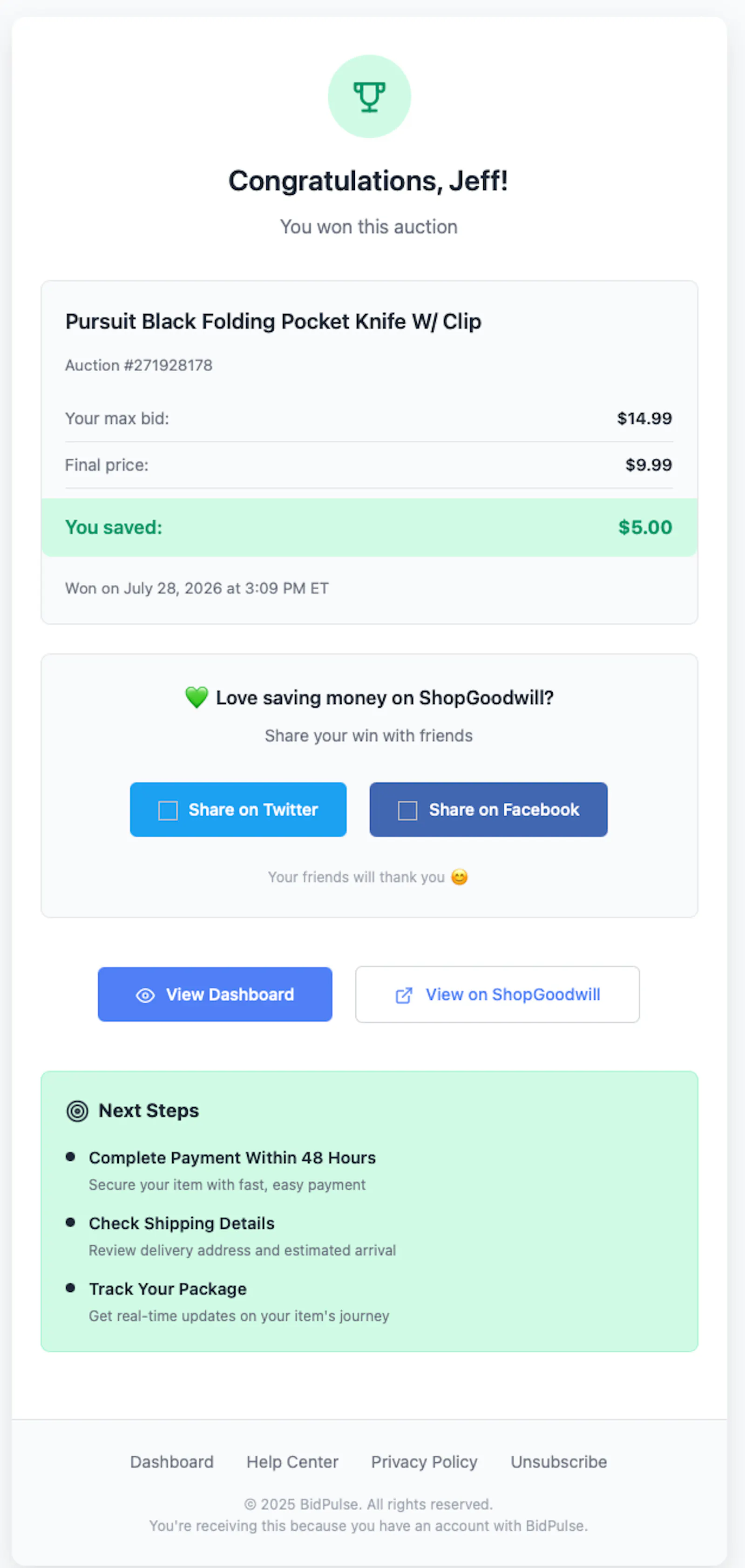 BidPulse screenshot 6