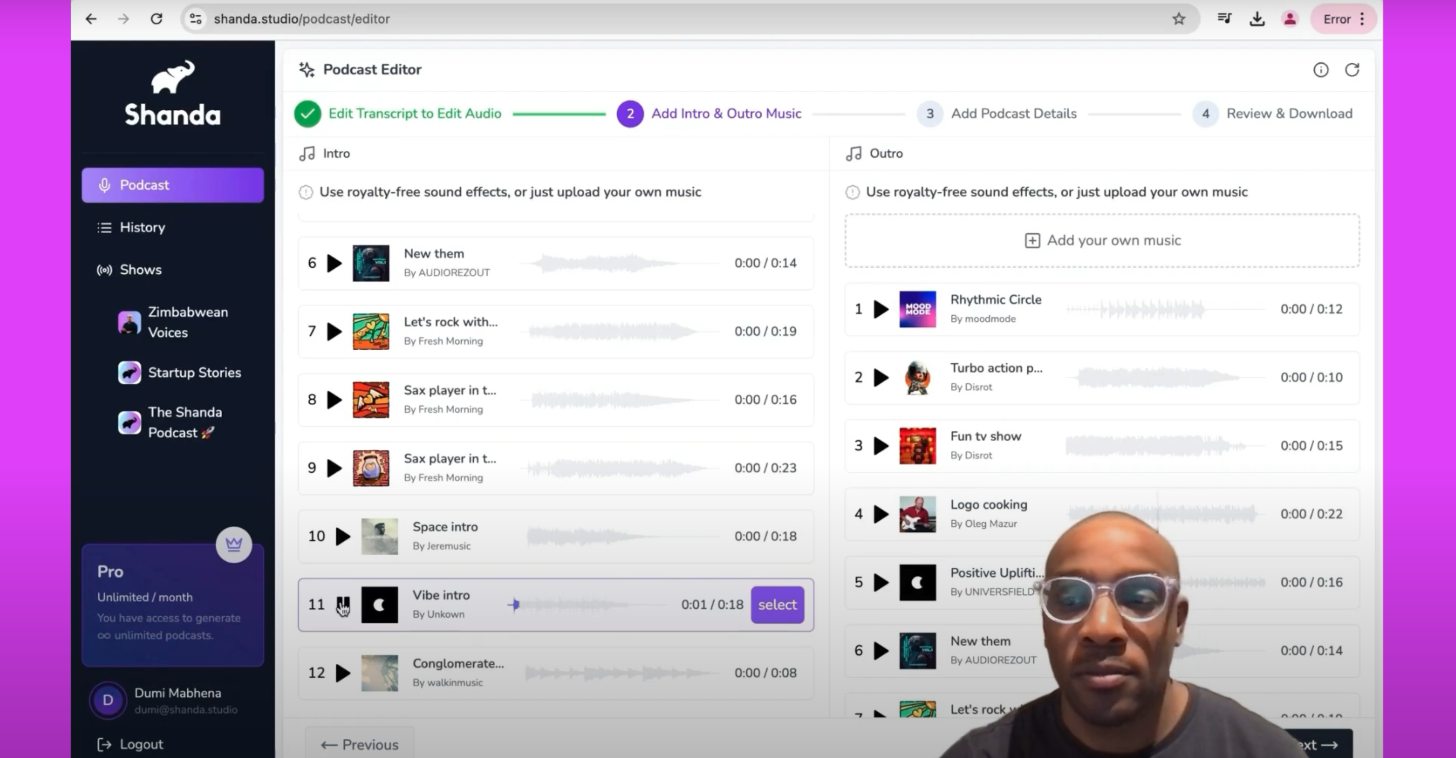 Arbeitsstudio - Die intuitive Podcasting -Plattform für Wissensschöpfer Medien 3