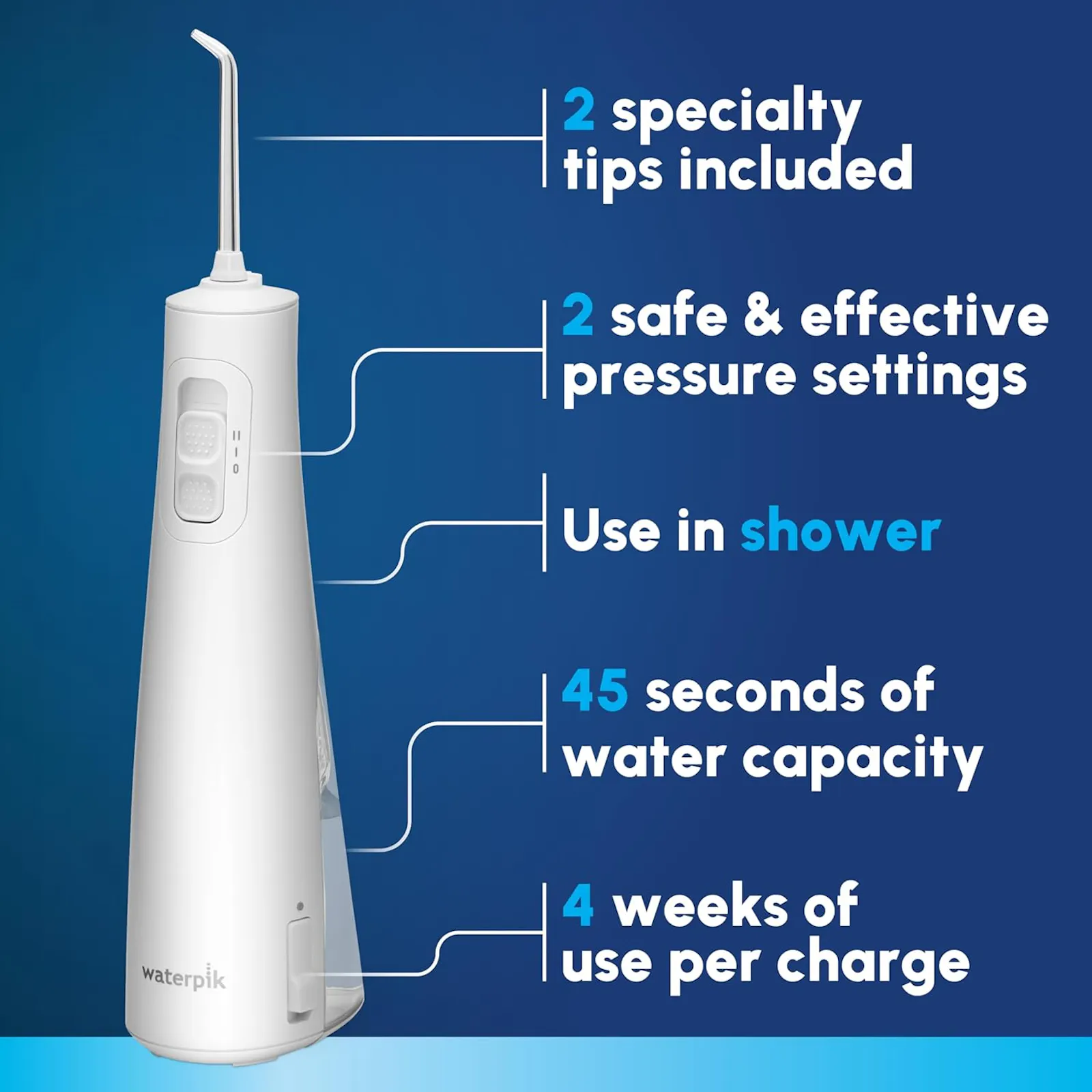 Waterpik Cordless Pulse 3100  screenshot 1