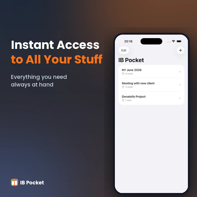 Info Blocks Pocket screenshot 1
