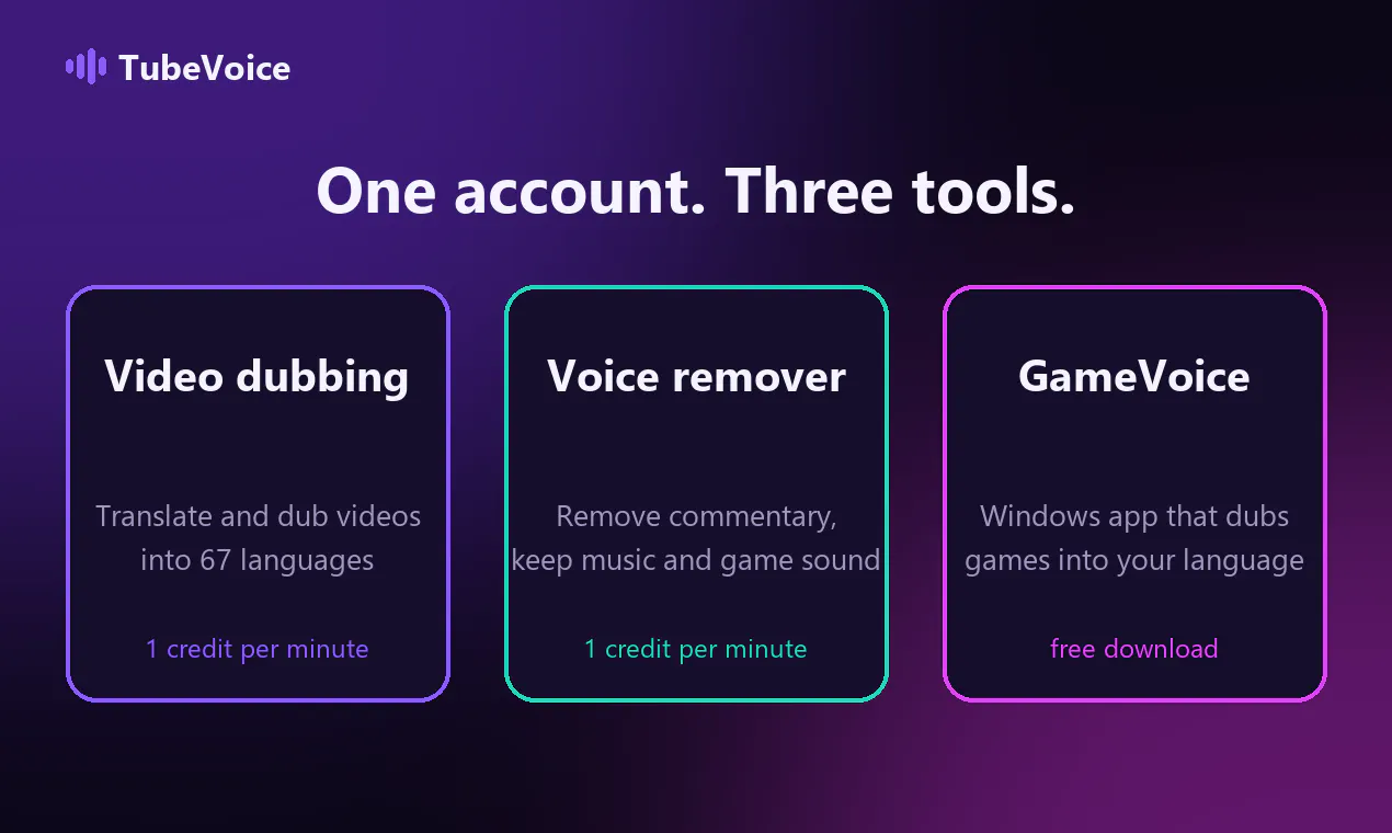 TubeVoice gallery image