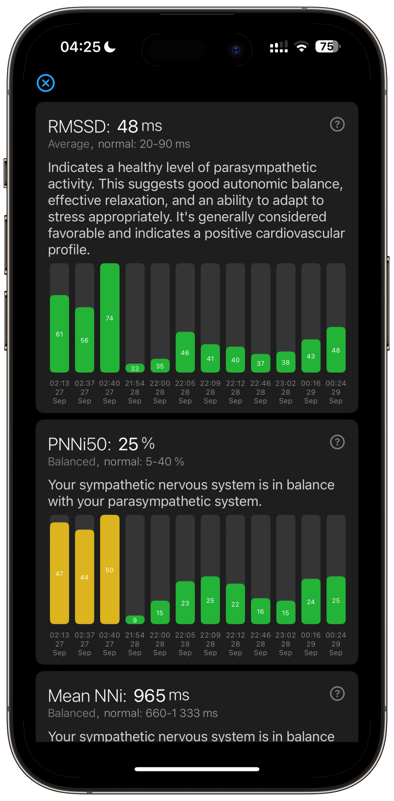 Wellhero - Heart Health & Stress Monitor - Stress verwalten, Fitness optimieren: Überwachen Sie die HRV Medien 5