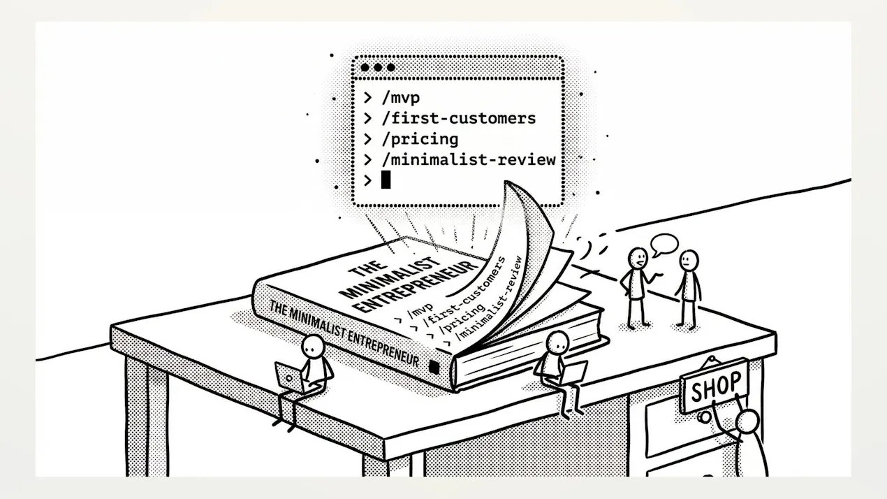 The Minimalist Entrepreneur Skills product