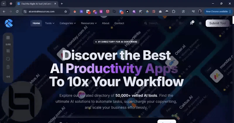 AI Central Resources screenshot 1 (video preview)