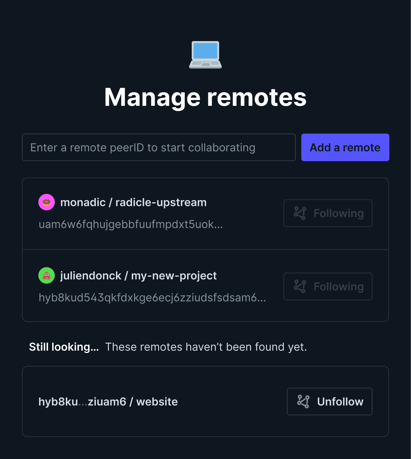 Radicle Beta gallery image