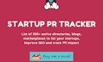 Startup PR Tracker image