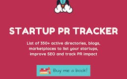 Startup PR Tracker media 1