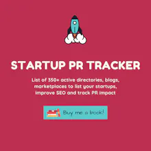 Startup PR Tracker gallery image