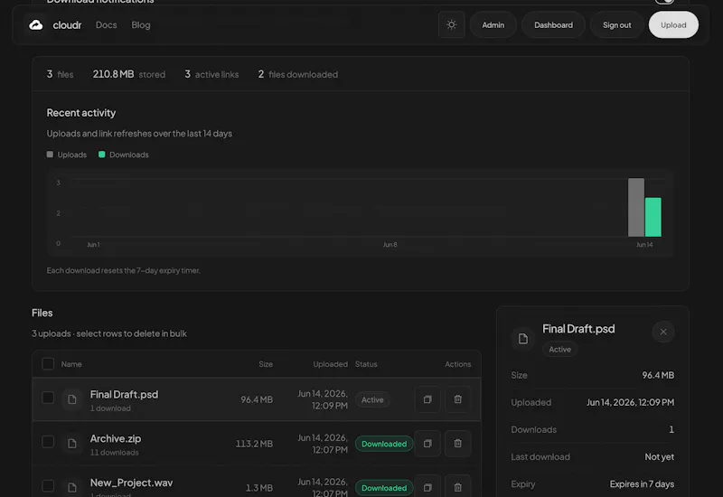 cloudr screenshot 3