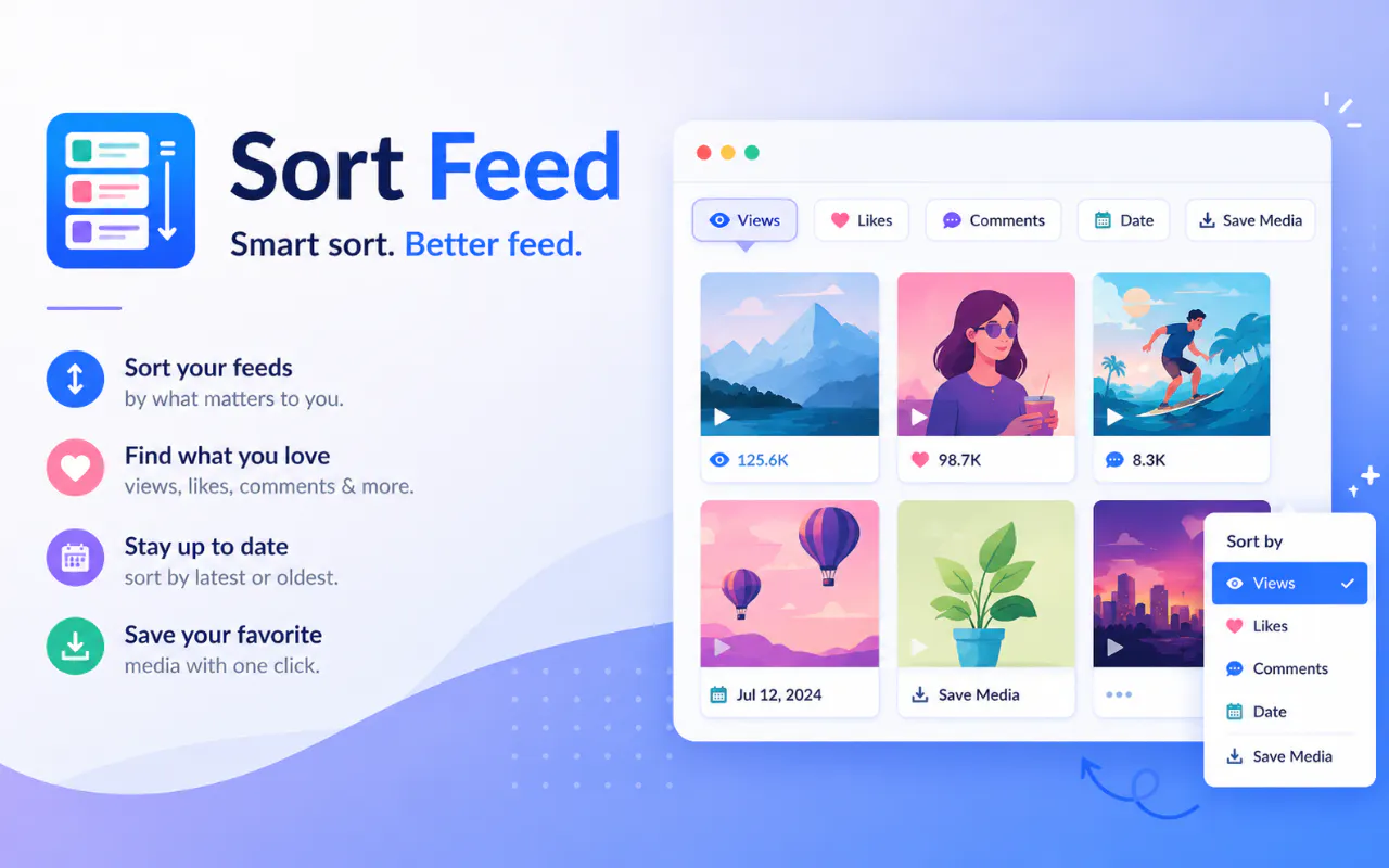 Sort Feed gallery image