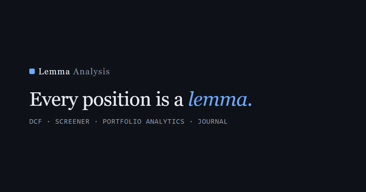 Lemma Analysis gallery image