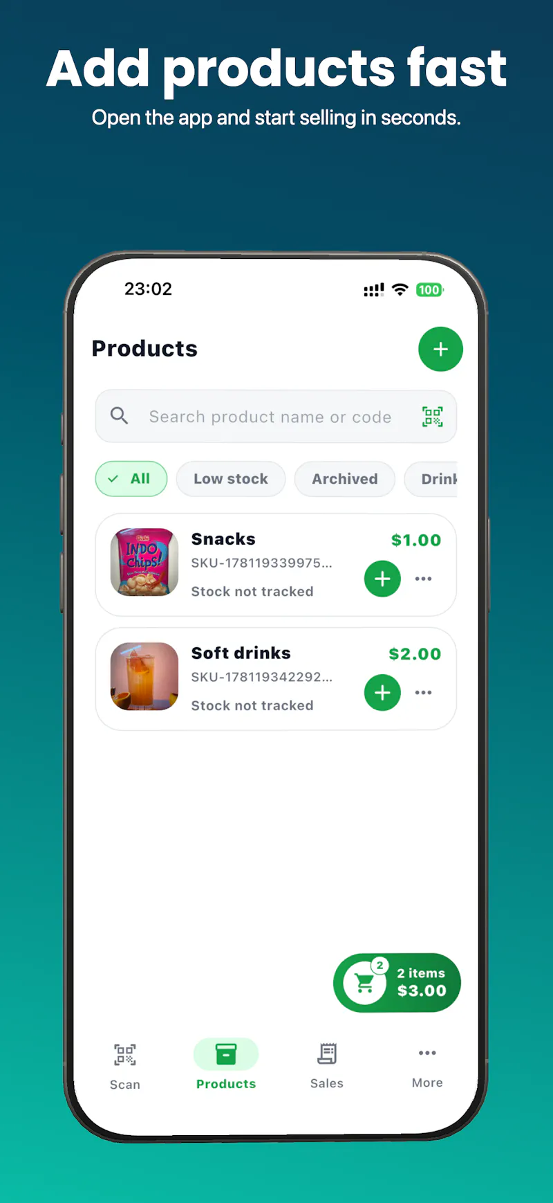 TinyPOS: Scan & Sell screenshot 5