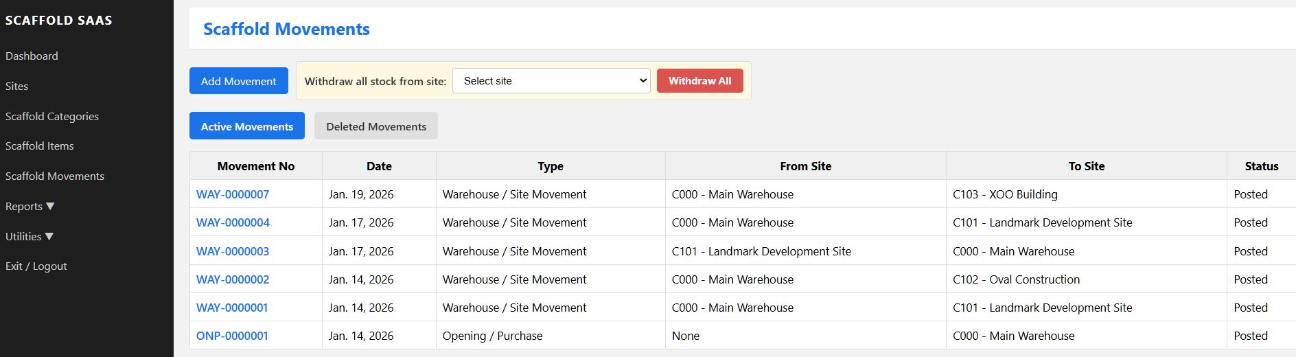 ScaffMS - Screenshot 5 showing product features and functionality