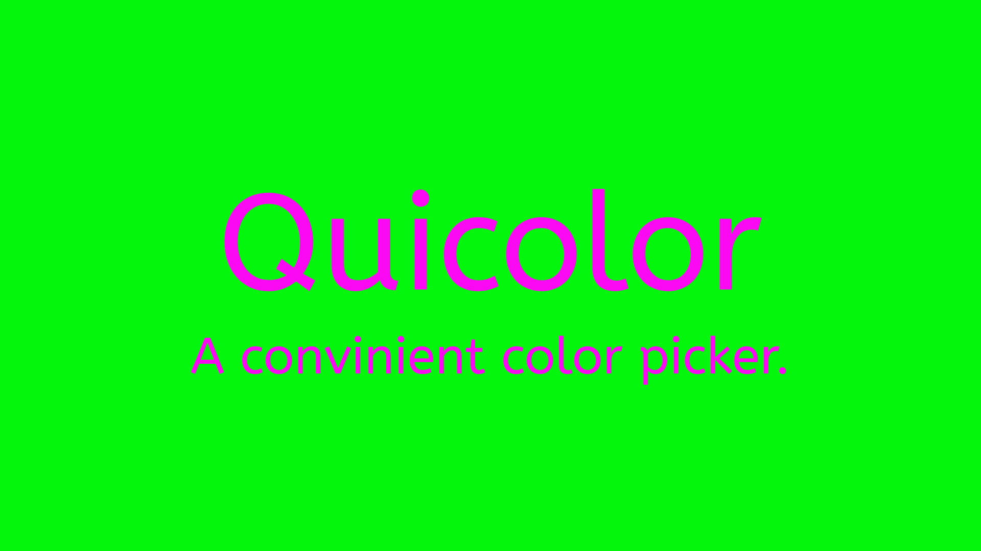 Quicolor media 1