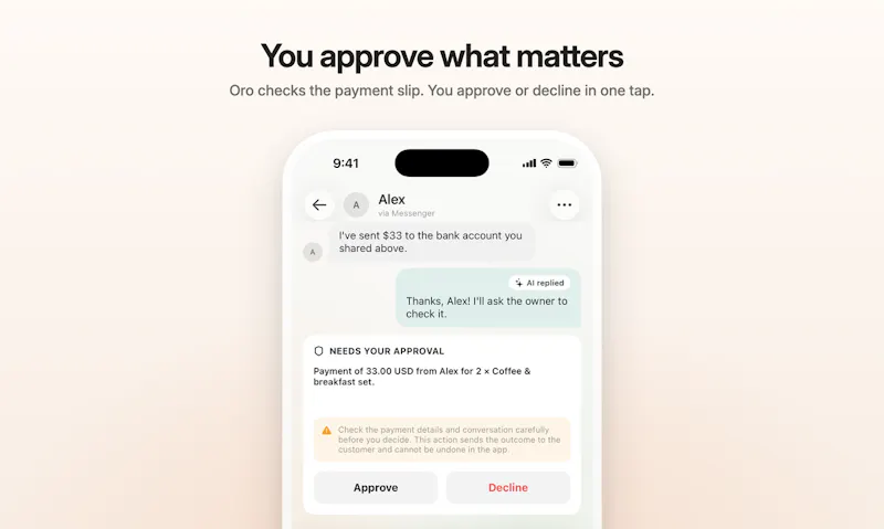 Oro AI Agent screenshot 4