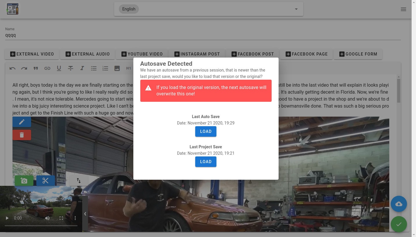 Video2Post gallery image