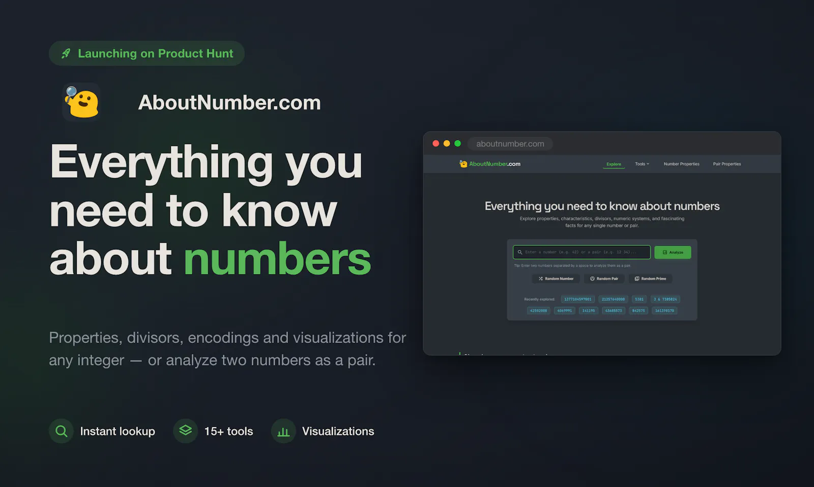 AboutNumber.com screenshot 1