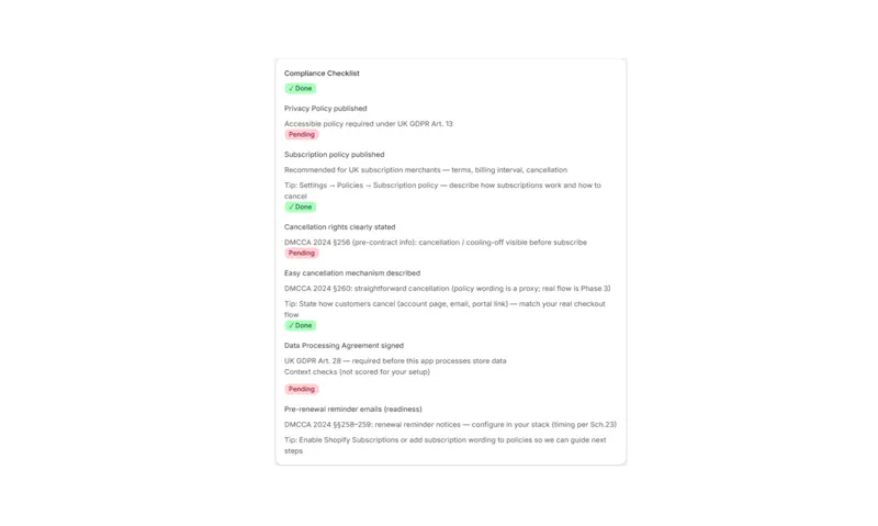 Subnotice screenshot 4