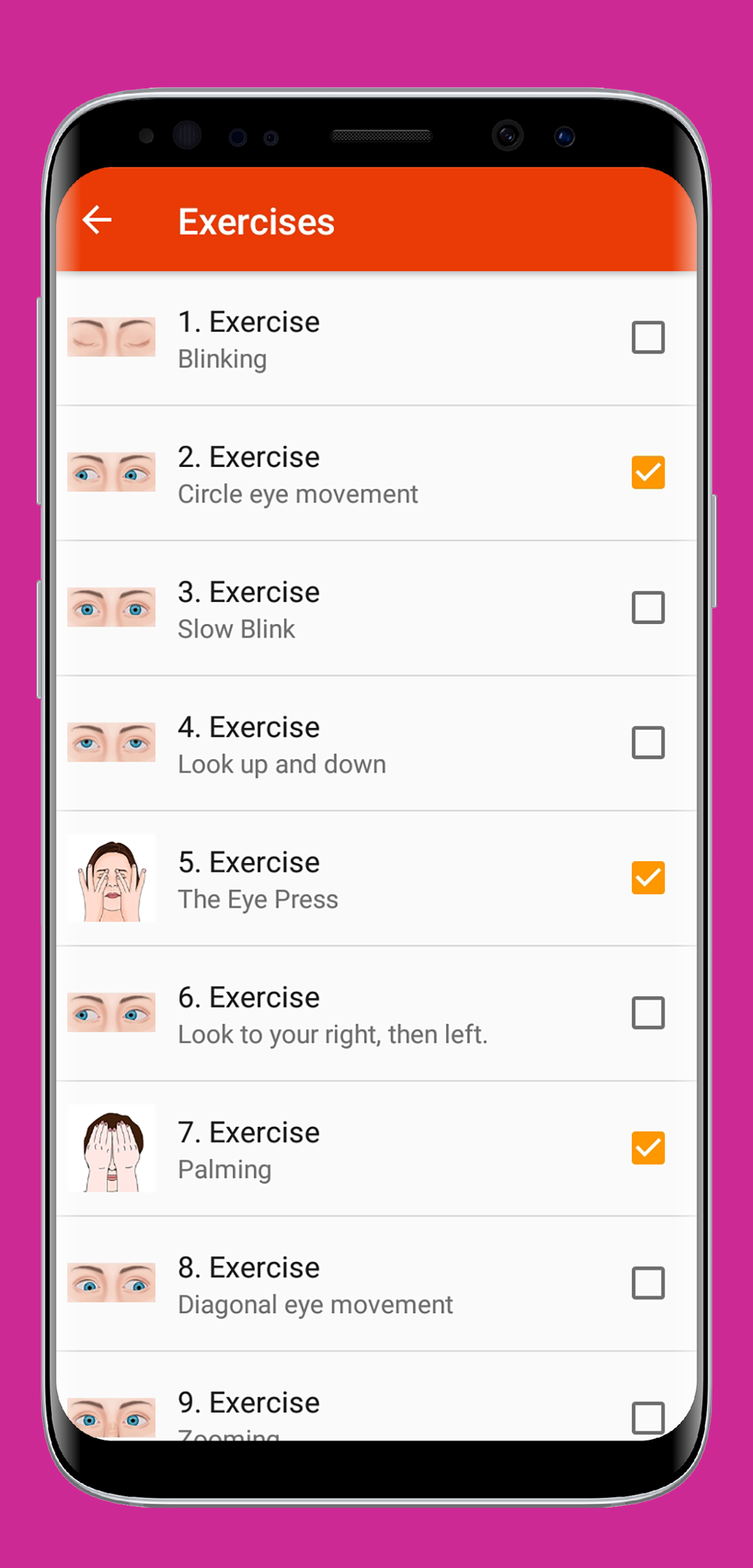 Eye exercises: workout vision. gallery image