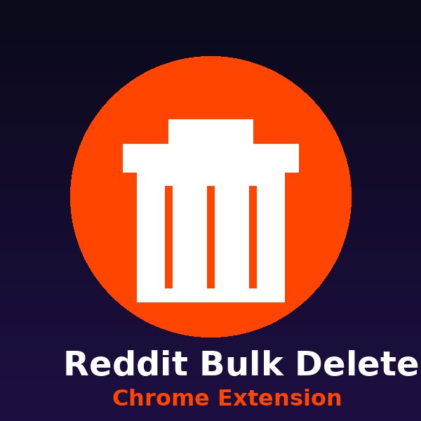 Bulk Delete Reddit Comments & Posts