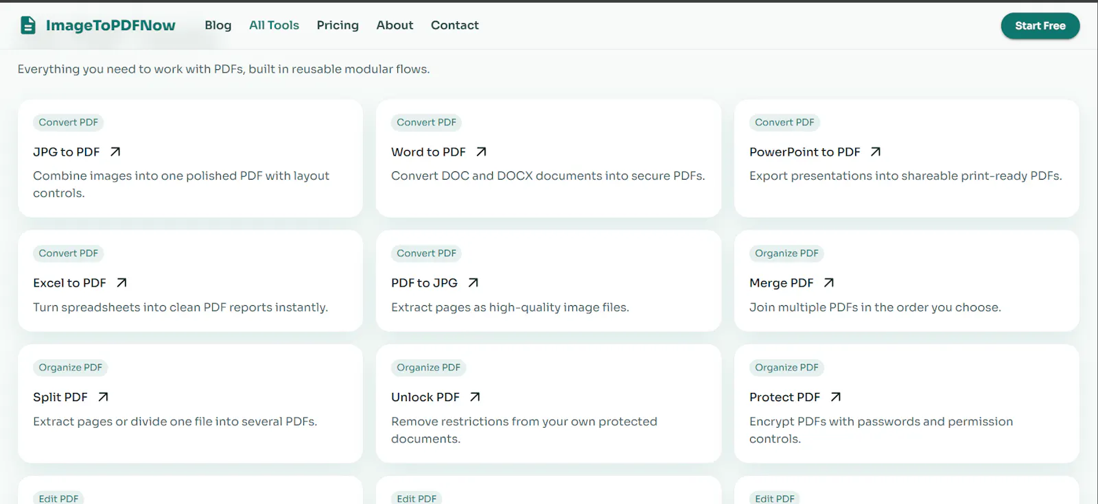 ImageToPDFNow screenshot 2