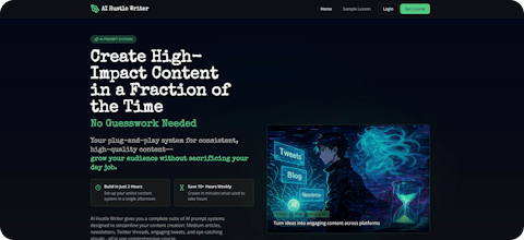 AI Hustle Writer gallery image