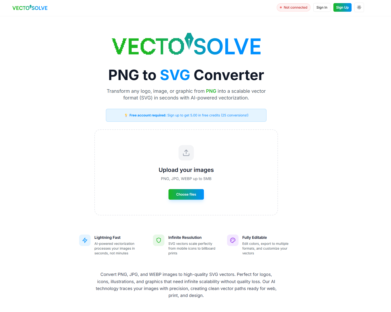 VECTOSOLVE screenshot 2