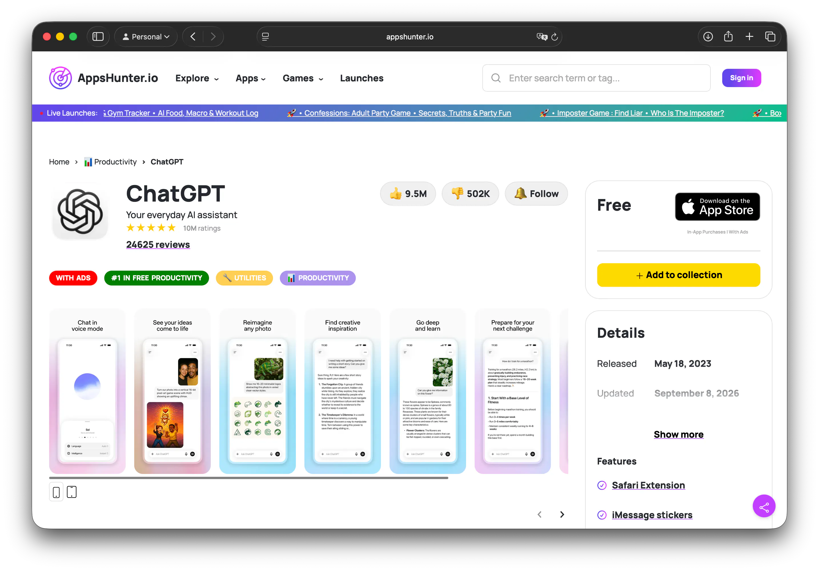 AppsHunter.io  gallery image