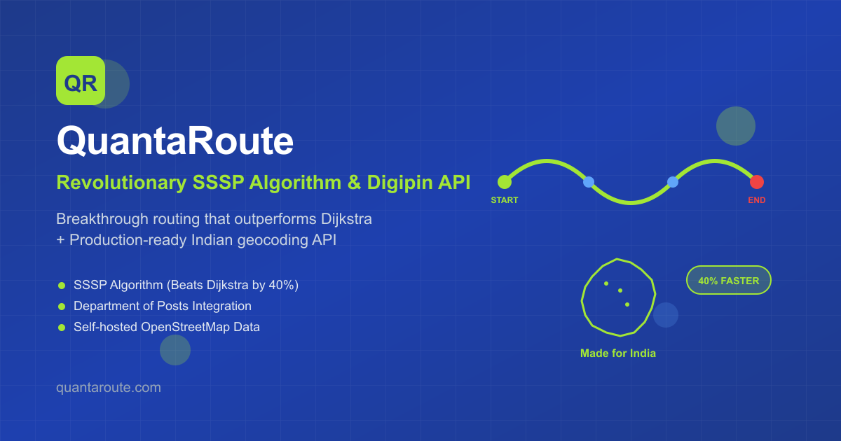 QuantaRoute-Geocoding library for India gallery image