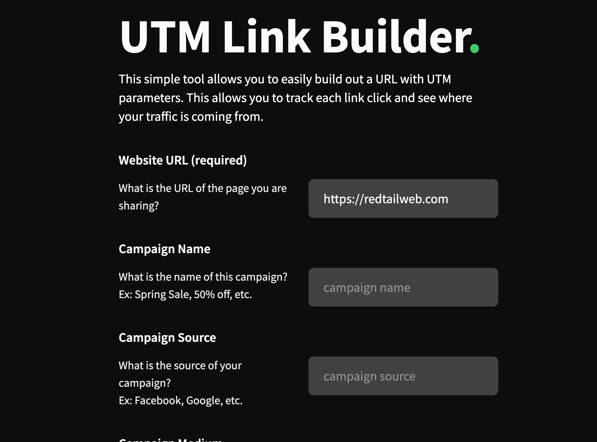 UTM Builder gallery image