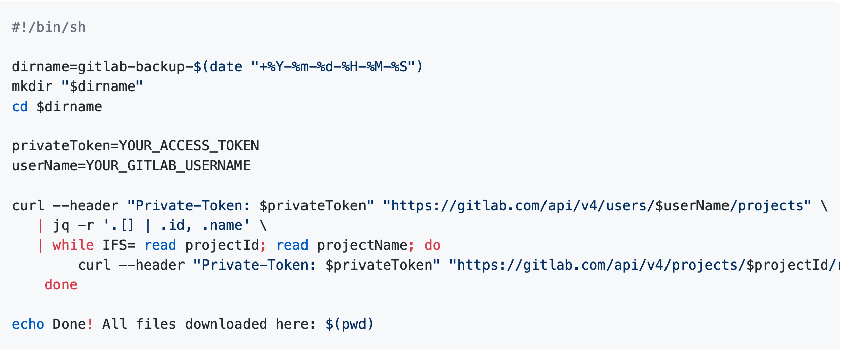 Repo Backup gallery image