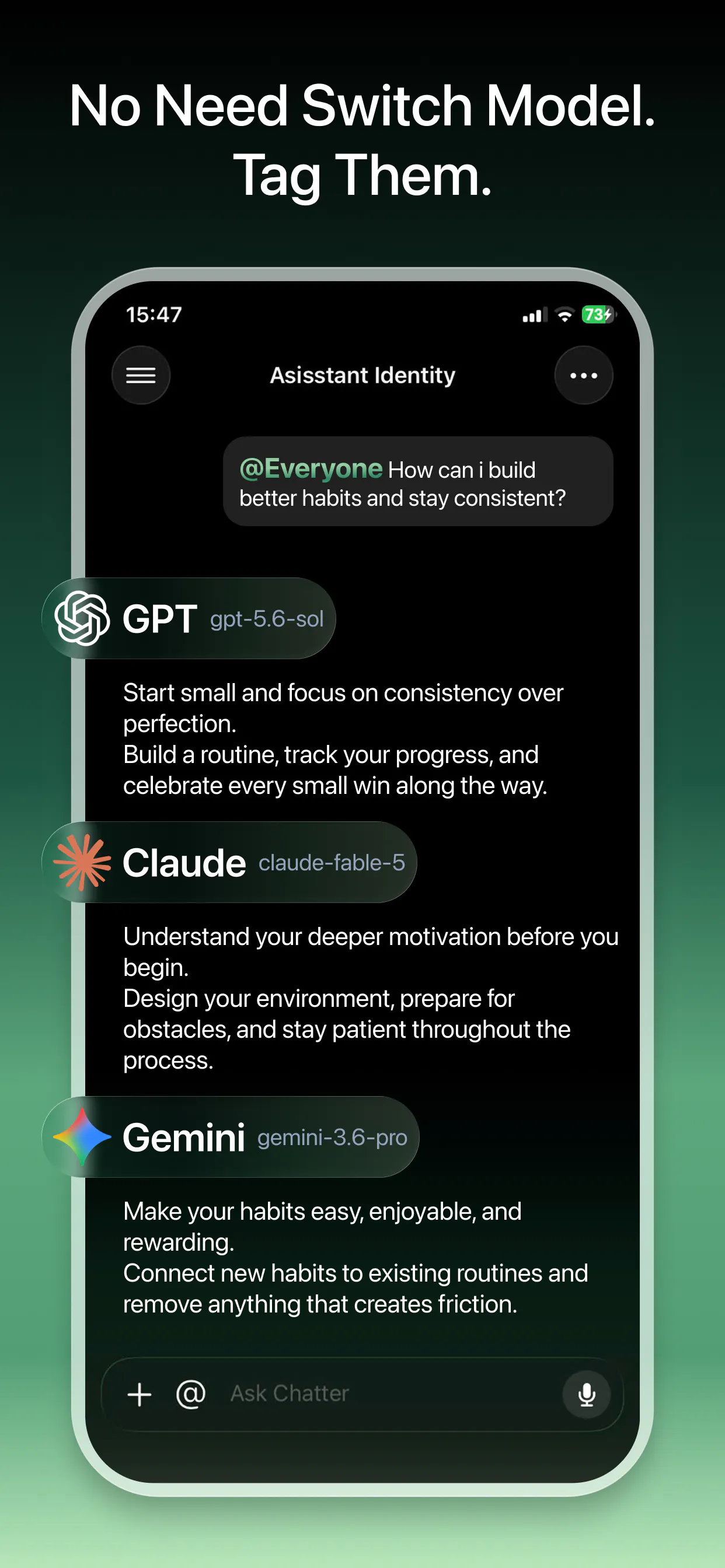 Atsemble: AI Chat Bot Group screenshot 2