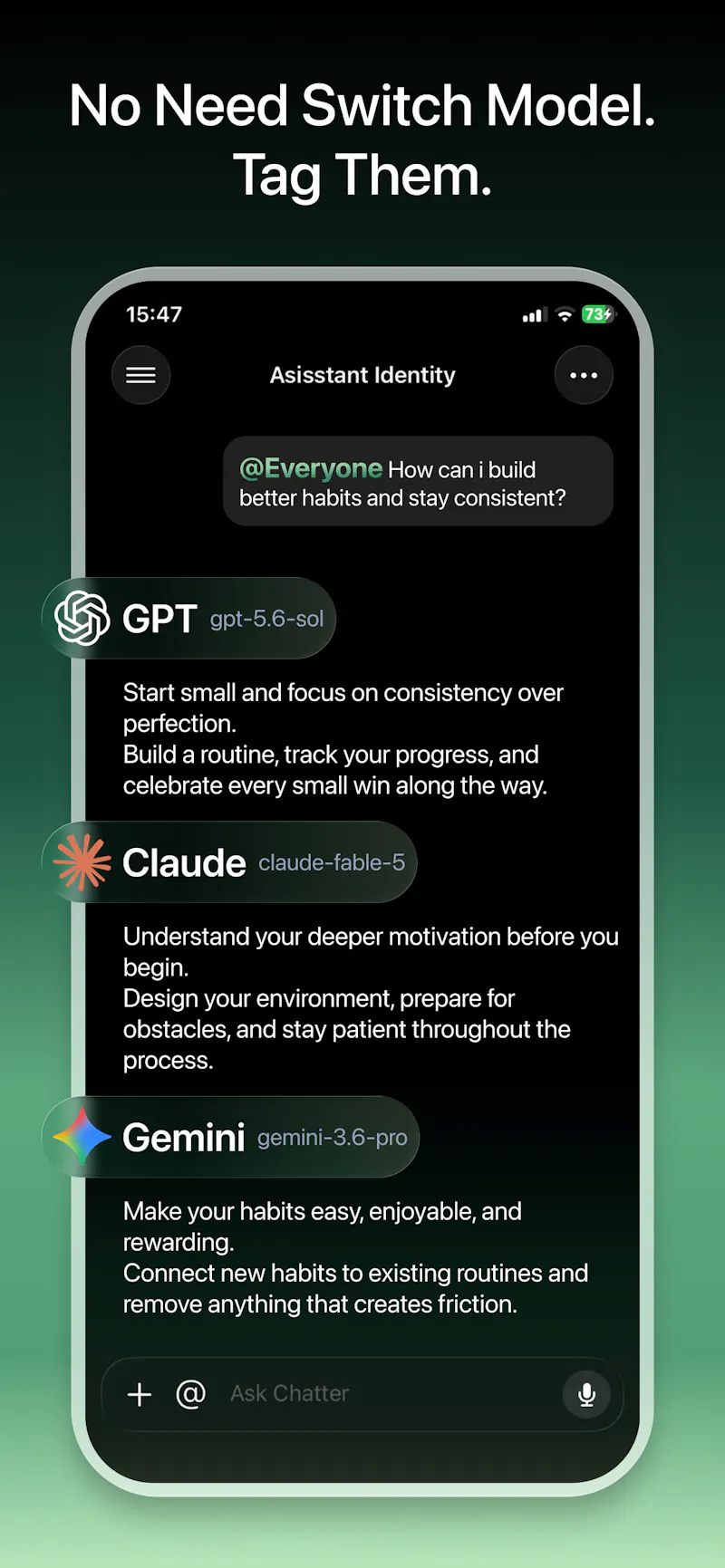 Atsemble: AI Chat Bot Group screenshot 2